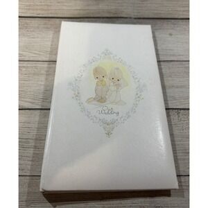VTG Precious Moments Flip Photo Album Wedding Book Holds 40 3.5" x 5" Pics GT10